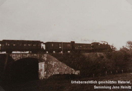 EBOE Strecke Grabau Lok-5 mit Personenzug Datum unbekannt